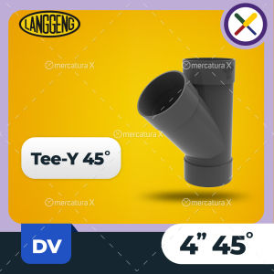 Langgeng Tee Y 45 - DV 4"x45 - Fitting PVC