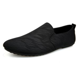 Techdoo Sepatu Slip on Pria Santai Casual Formal Suede Kerja Kantor Kuliah MR214