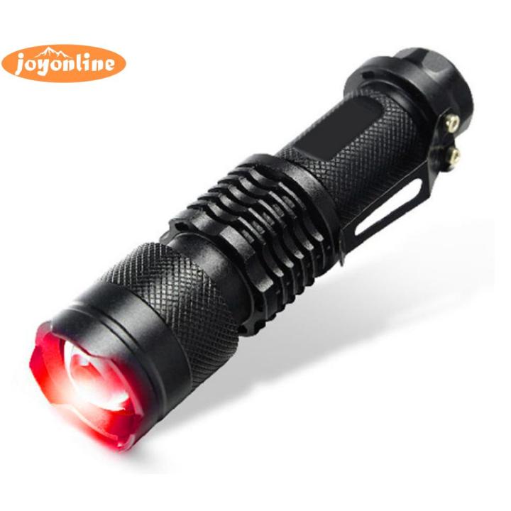 850nm Infrared Flashlight Zoomable IR Night Vision Flashlight for Night  Fishing Camping 