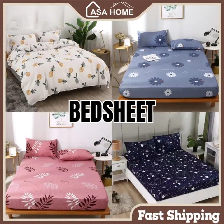 [📦CLEAR STOCK📦] CASA Bed Sheet Single Queen King Size Fitted Bedsheet ...