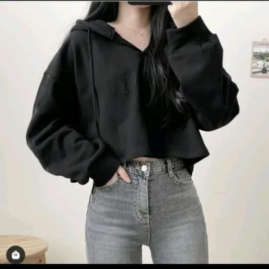 Fashion Baju Atasan Sweater Hoodie