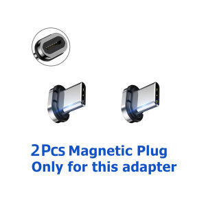 GUUGEI PD 100W USB C Magnetic Adapter for PC Laptop Moile Phone 24pins Type C Data Converter Power Adapter Fast Charging USB Type C Magnet Data Converter Adapter
