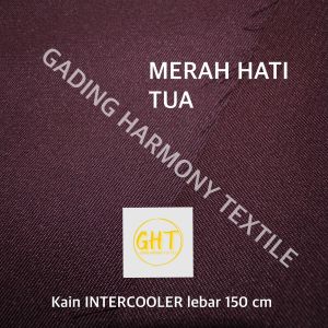 ( per 1 roll ) kain INTERCOOLER lebar 150 cm twill high twist hightwist polyester lemes bahan baju celana rok kemeja seragam sekolah pramuka pdh pdl setelan pakaian dinas pemda pns pemkot khaki satpam perawat suster guru jas blazer dress gaun gamis koko