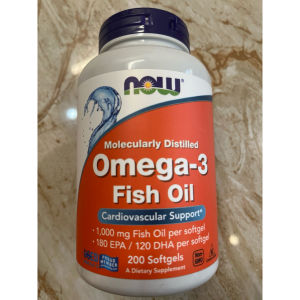 (Mẫu mới) Dầu cá Now omega 3 Fish oil 1000mg Bảo vệ thị lực: Giúp giảm khô mỏi mắt đặc biệt cho người làm việc nhiều với máy tính. • 💪 Giảm viêm khớp đau mỏi cơ: Hỗ trợ khớp khỏe mạnh linh hoạt hơn.