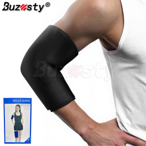Buzesty khuỷu tay Gel túi đá Brace-lạnh Băng tay áo với tái sử dụng gel & trị liệu lạnh nén cho đầu gối Nẹp ống chân bắp chân căng thẳng túi đá linh hoạt cho khuỷu tay quần vợt viêm gân