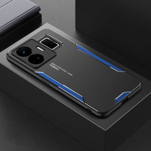 Lanlin cho Realme GT Neo 5 vỏ điện thoại mặt sau bằng kim loại chịu lực cao bậc quân sự bảo vệ toàn bộ thân trường hợp bền Đã thử nghiệm thả rơi điện thoại chống sốc Bìa trường hợp chống rơi cho Realme GT Neo 5 trường hợp