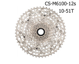 เฟืองหลัง SHIMANO DEORE CS-M6100 12สปีด มีกล่อง