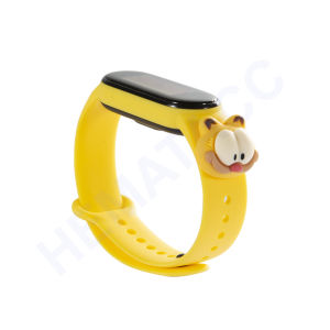 Tali Strap Mi Band 7 6 5 4 3 Kartun Boneka Lucu Tali Jam Xiaomi Smart Band 7 6 5 4 3 Hematacc