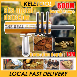 AKS waterproof Metal Detector Handheld High Sensitivity Underground Gold Finder precise positioning Long Range Diamond Gold Silver Copper Detector AKS 3D Metal Detector