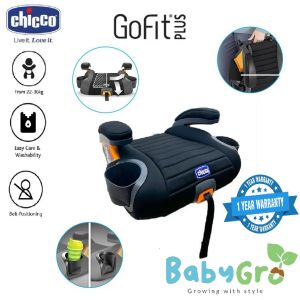 Chicco GoFit Plus Booster Car Seat Backless Booster Car Seat (22-36kg)