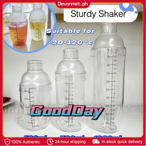 500/700/1000ml Acrylic Shaker Bottle Milk Tea Proten Shaker Cocktail Juice Shaker Bottle Blender