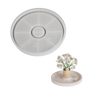 Khuôn giữ Silicone khuôn khay Silicone thích hợp để làm bằng tay đế lót ly thời trang và Khay phục vụ trang trí