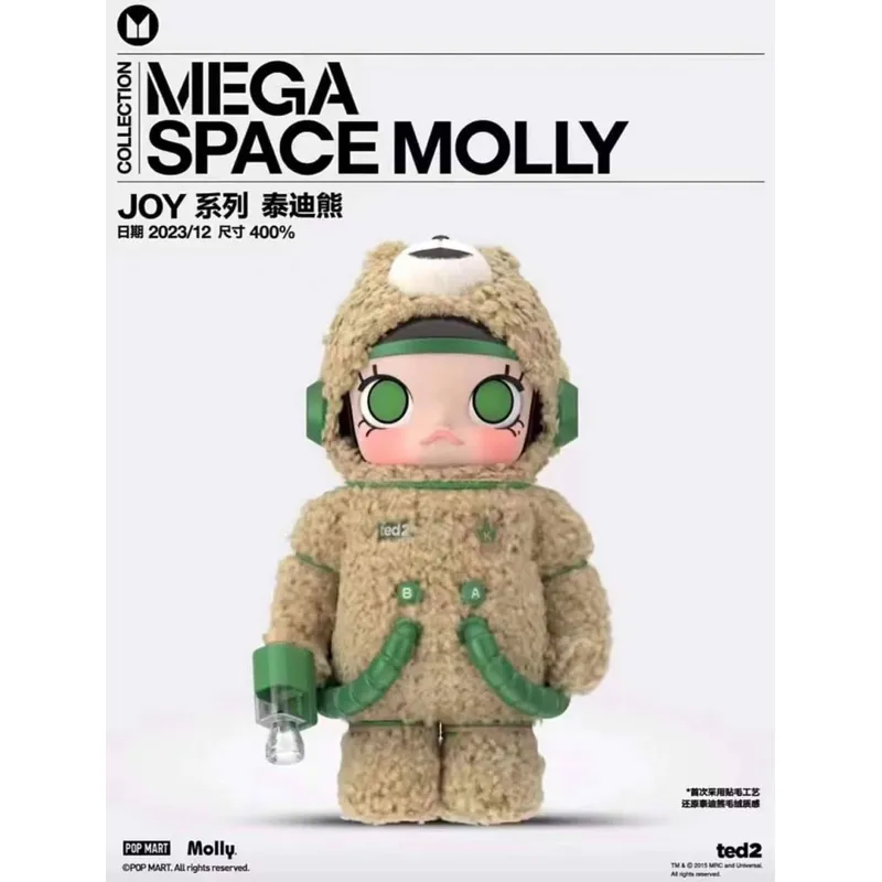 พร้อมส่งจากไทย] Pop MART MEGA SPACE MOLLY 400% TED 2 มอลลี่ เท็ด 2