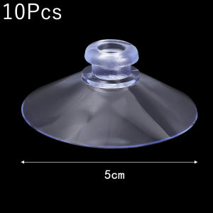 【Free Shipping】10Pcs High Quality Suction Cups Mushroom Head Suction Cup Transparent Hanger Wall Hooks