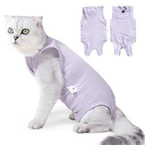 Pet Clothing Cat Spaying Neutering Post Operative Clothing Anti Licking Weaning Clothing Easy To Put On And Take Off Breathable Home Recovery Clothing