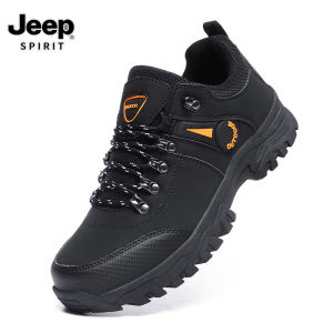 รถจี๊ปรองเท้าหนังรองเท้าเดินป่าระบายอากาศสำหรับผู้ชายรองเท้าเดินป่ากลางแจ้งกันน้ำสำหรับฤดูร้อนรองเท้าสำหรับผู้ชายใหม่