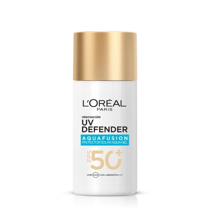 L'OREAL Sunscreen UV Defender Aquafusion Daily Water Gel Sunscreen ...