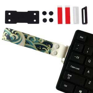 Colorful Keyboards Lanyard Keyboards Strap for Secure Carry Solution Fashionable Woven Wristband With High Durability