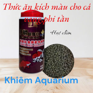 Cám cho cá vàngMEGA JUMBO 45% protein giúp SIÊU KÍCH MÀU tăng bdoy màu cho oranda ranchu (hulxhikarimizuho)