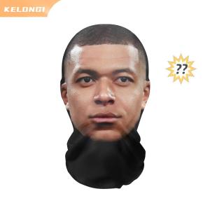KELONG1 New 3D Printed Mask Elastic Mesh Full Face Mask For Men Women Cosplay Headwear Props