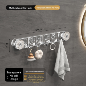 Swivel Suction Cups Ripple Hooks No-punch Suction Cup Spinning Row Transparent Gray Strong Load-bearing