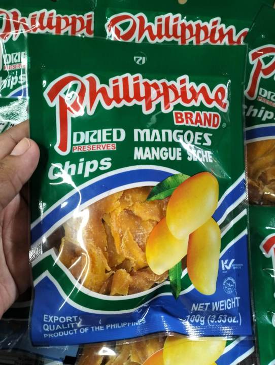 Philippine Brand Dried Mangoes 100g 