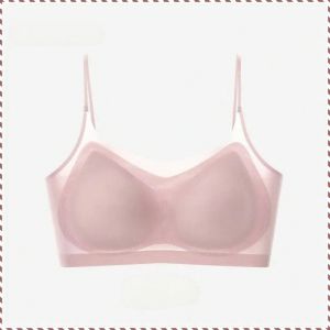 Corset Breathable Ice Silk Bra Non-slip Non-stretchy Shoulders Soft Comfort Stable Package Everyday Life