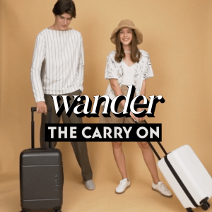กระเป๋าเดินทาง Wander ล้อลู่นที่สุด 20/24/28 นิ้ว 20 นิ้ว ถือขึ้นเครื่องบินได้ Carry On Luggage