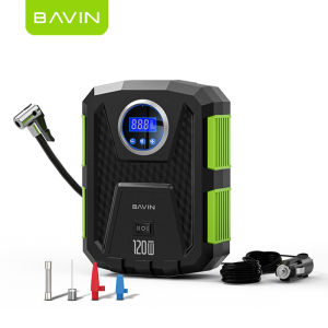 BAVIN PC1159S 12V Portable Digital 150 PSI Tire Inflator High Speed Air Compressor for Car Motor Bike & Sports Balls