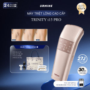 Máy triệt lông cao cấp tại nhà URMINE - Công nghệ ánh sáng kép × Làm lạnh cực sâu 2°C Kết nối App thông minh