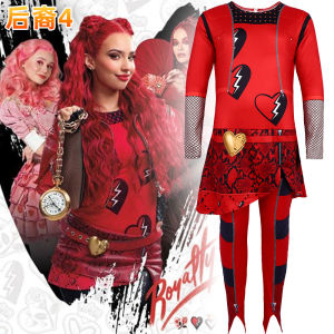 Cross-border new products Descendants descendants 4cos onesie Halloween cosplay costume cosplay costume gifts