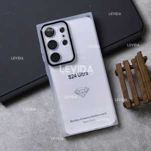Soft Case Lens Metalic Transparan Samsung S24 Samsung S24 Plus Samsung S24 Ultra