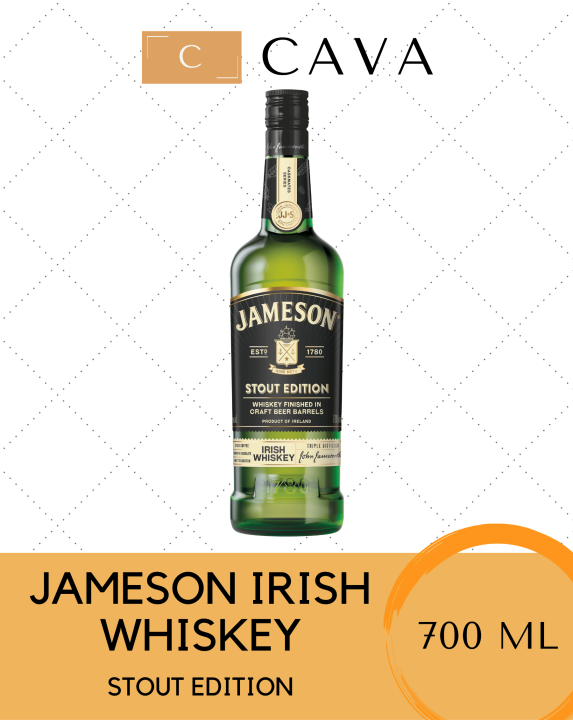 Jameson Irish Whiskey Stout Edition Ml Lazada Ph