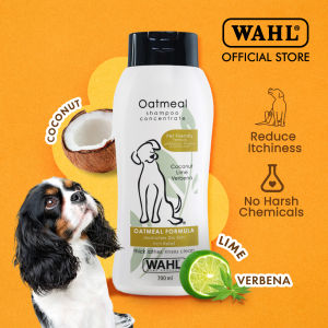 Wahl Dog Oatmeal Shampoo 700ml - Pets Plant Based Itch Relief Cleanser
