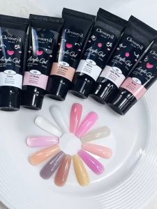 Quick extension nail extension glue UV solid paper free holder crystal model glue Nail crystal glue 15ml
