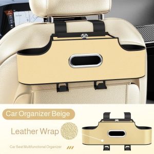 Organizer Eyeglasses Case Multifunction Storage Rack Cell Phone Holder Tissue Box Hooks Portable