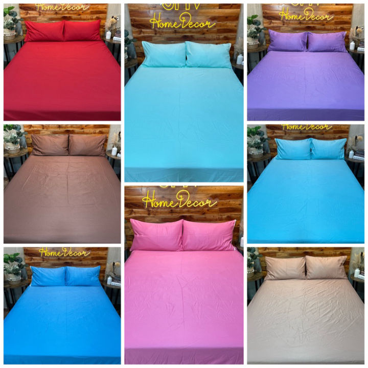 Plain Canadian Bed Sheet Only Lazada PH
