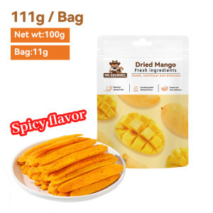Mr.Squirrel Dried Mangoes Fruit Snack Ready to Eat Pure and Natural Dried Mango 200g/100g