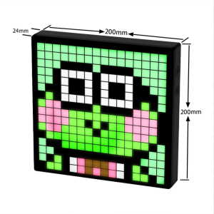 Smart LED Matrix Pixel Display RGB DIY Graffiti Bluetooth App Control For Gaming Room Decor