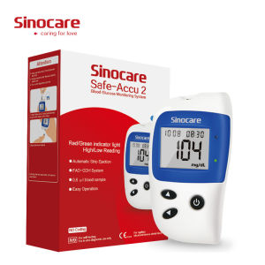 Sinocare accu2 blood glucosemeter strips for diabetes