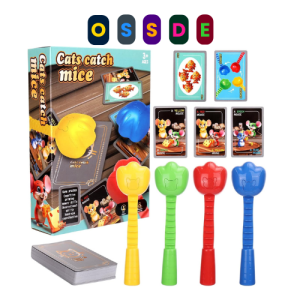 OSSDE Cat Catch Mouse Board Game Family Party Games for Kids Adults Outdoor Indoor Group Activity