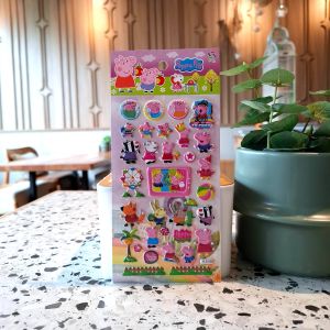 [YLS] Sticker Stiker Gambar Tempel Anak Timbul Karakter Kartun Little Pony