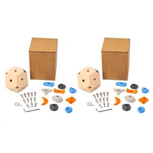 Customizable Rock Climbing Training Tool with Adjustable Resin Holds for All Skill Levels