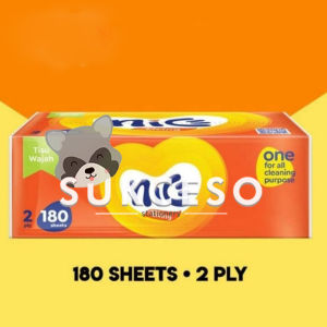 Nice Tissue Facial Living Soft Pack 180 Sheets 2ply Murah Berkualitas