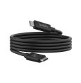 Belkin ใหม่ USB4 4K USB-C to USB-C 240W + 20Gbps CABLE 1.2 เมตร รุ่น INZ004qc1.2MBK Belkin USB-C to USB-C สายชาร์จ 240W ความเร็วสูง พร้อมสายรัด สำหรับ MacBook/Chromebook. 