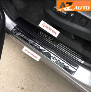 Bộ Ốp bậc Nẹp bước chân Honda CR-V CRV 2018-2022 - Titan(hàng cao cấp)