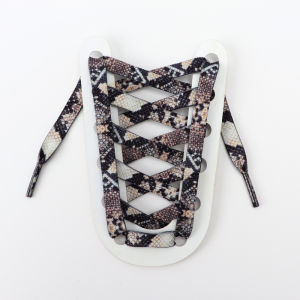 1 Pair Leopard print Shoe Laces For Sneakers Man And Woman Flat Shoelaces Printing Animal Pattern Sports Shoelace Accessories