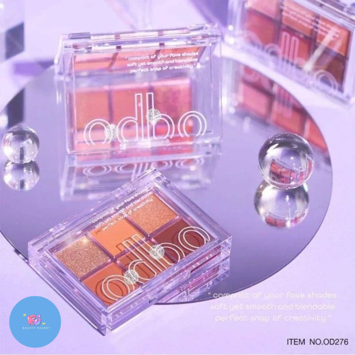 ignus - 🔥🏃♂️ ignus road runners... odbo Signature Eyeshadow Palette 6 colors 4.8g OD276 โอดีบีโอ ซิก ...