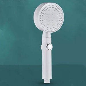 Handheld Shower Head Set 5 Modes Universal Booster Shower with Hose Portable Bathroom Shower Accessories