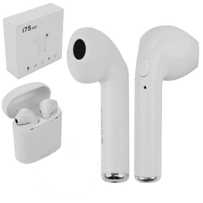 EARPHONE HBQ I7S TWS TWINS WIRELESS HEADSET BLUETOOTH MINI